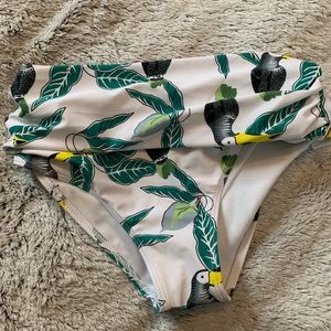 Printed Bikini bottom
